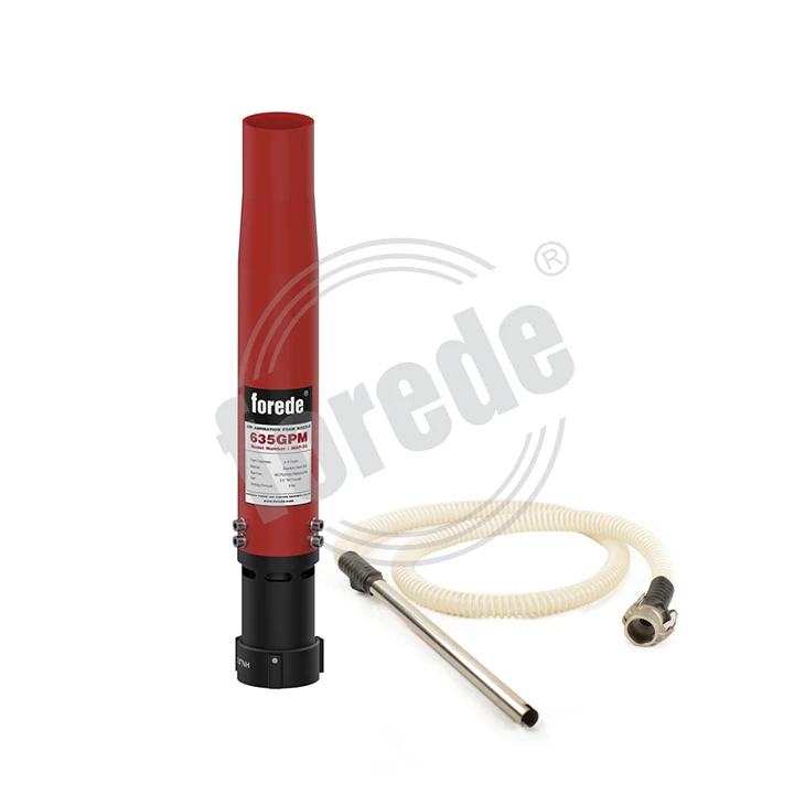 Fire Monitor Foam Nozzle With Self-Inducting high quality