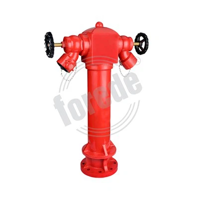 Hydrant Tân Piler Gwlyb 2 Ffordd
